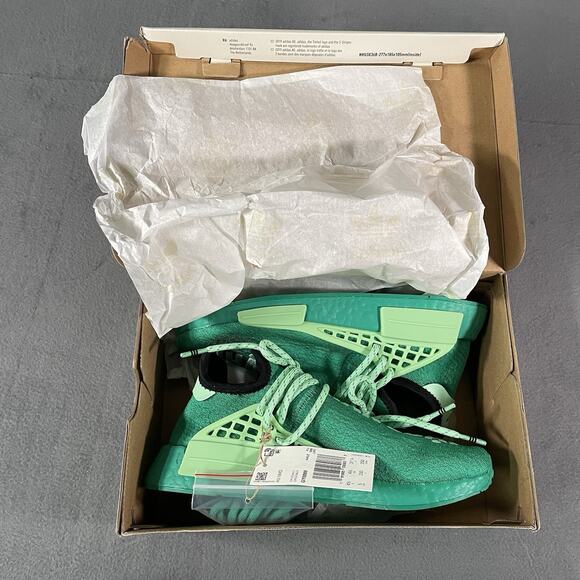 Pharrell x adidas NMD Human Race Core Green Men’s Size 5 main image 8